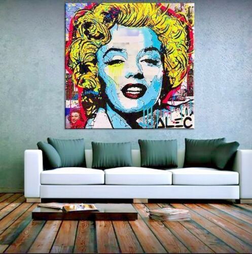 

Alec Monopoly Dilon Boy Oil Painting On Canvas Urban Art Marylin Monroe Wall Art Home Decor Handcrafts /HD Print 191008