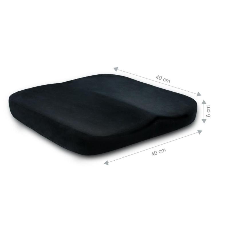 

Memory cotton cushion, slow rebound cushion, seat focus chair household leisure office supplies, office cushion, White