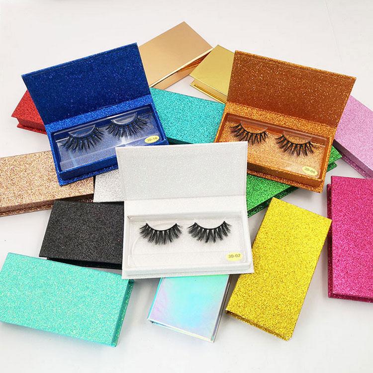 Cils de vison 3D de marque privée 134 modèles Maquillage des yeux Vison Faux cils Doux naturel épais Faux cils Cils sibériens Emballage personnal