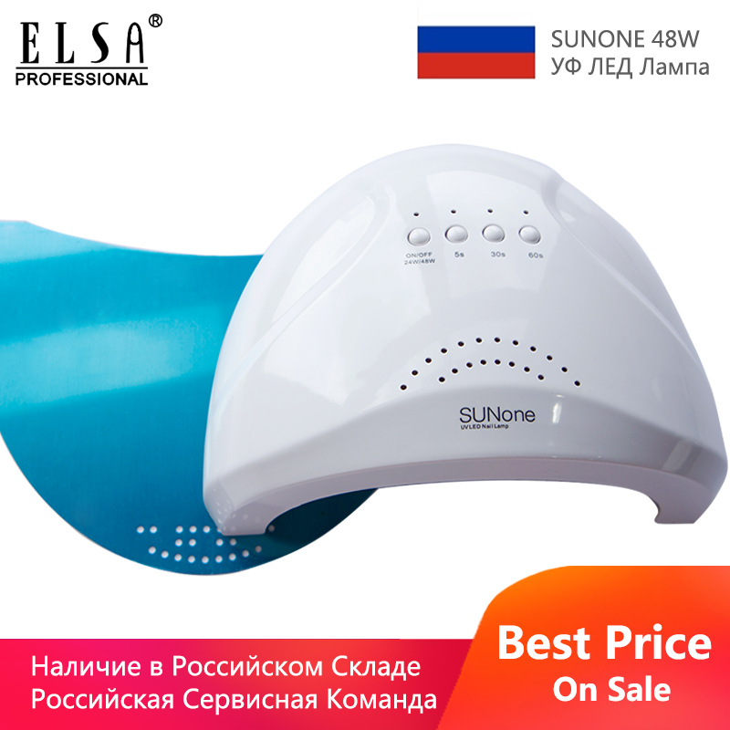 

SUN one 48W UV Lamp LED Lamp for Nails Nail Dryer 30pcs Led Nail for Curing All Gels with Sensor Art Manicure Tools, As pic