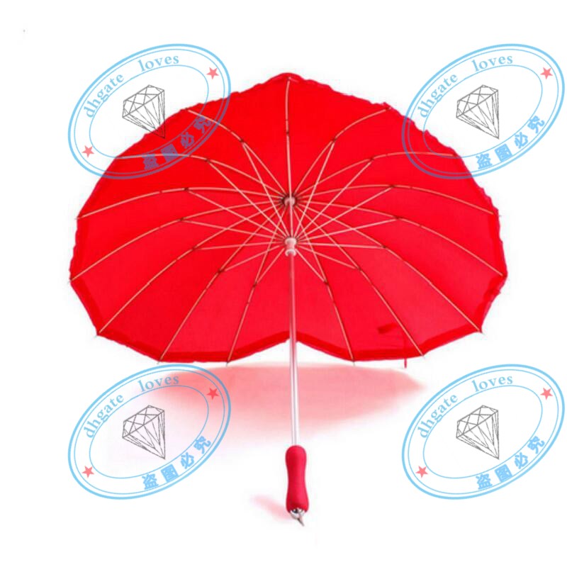 Grosser Weisser Schirm Zur Hochzeit Mit Personlichem Aufdruck