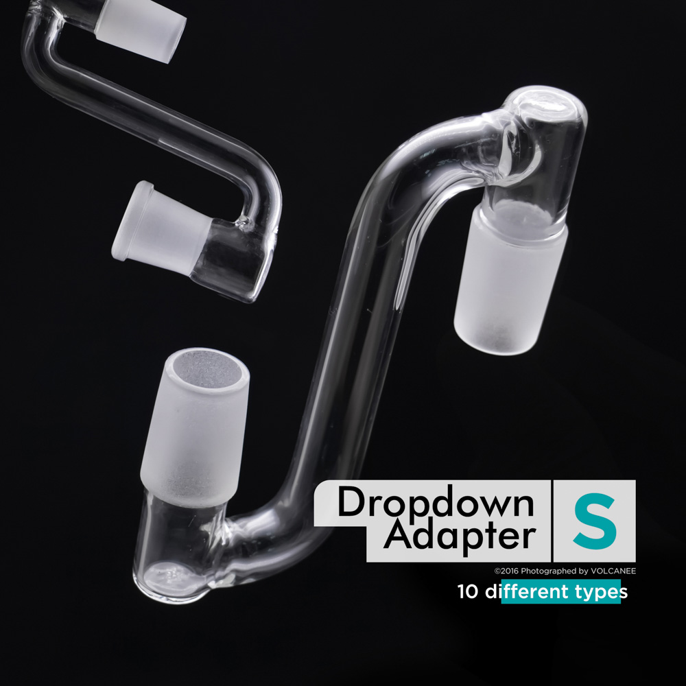 

glass dropdown adapter thick glass water pipes adapters fit oil rigs glass bongs 14mm 18mm drop down adapter quartz banger