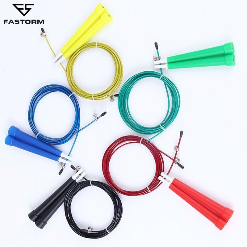 

3M Steel Crossfit Speed Jump Ropes Adjustable Skipping Wire Fitness Equipment Gym Exercise Training Jump Rope