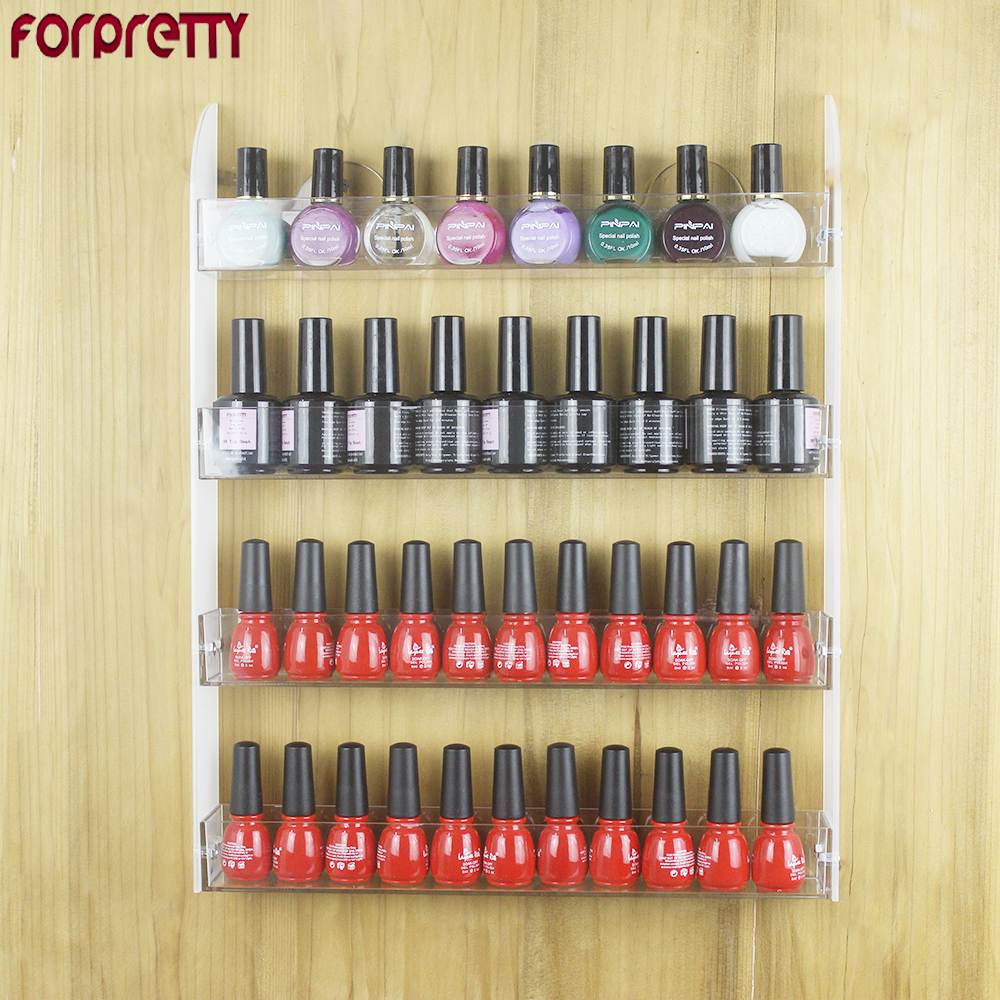 

Nail Polish Shelves For Pretty Stand For Acrylic Shelf Varnish Wall Varnish Display Gel Color Organizer Shelf