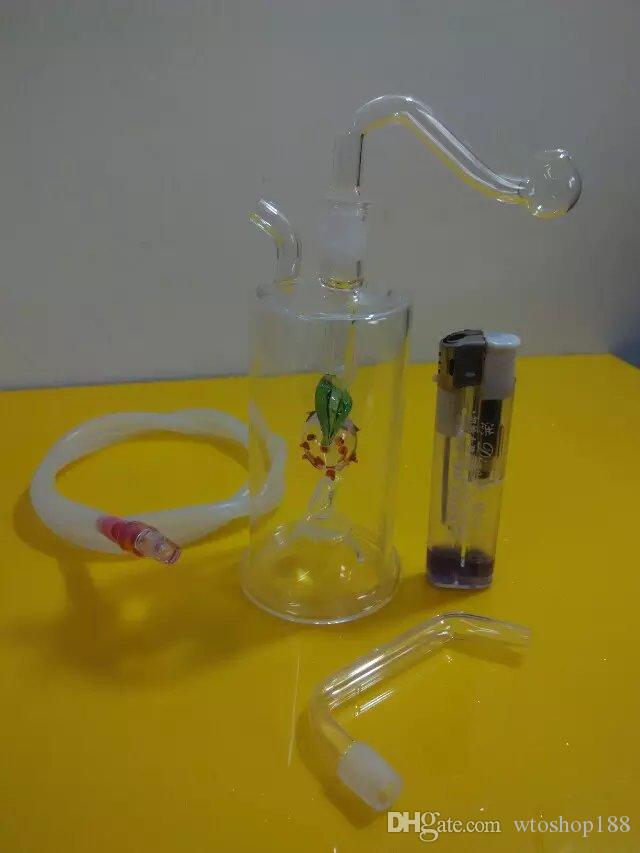 

shisha Wholesale Glass bongs Oil Burner Glass Water Pipes Oil Rigs Smoking Free