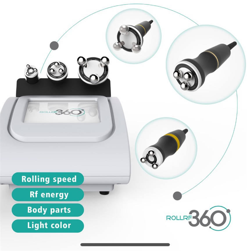 

Portable RF radio Frequency therapy machine for lose weight slimming Rolling sliming equipment ot Cellulite dissolve