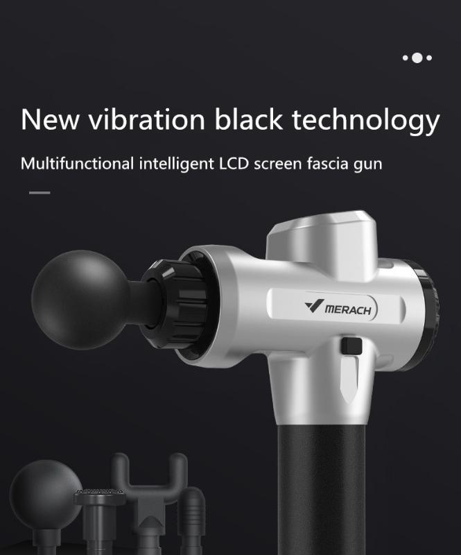 

MERACH Massage Gun New 20 Speed Adjustment Sports Fitness Deep Muscle Relaxation Fascia Gun Soothes Stress Leisure