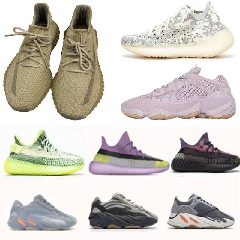 

2020 yecheil yeehu mauve Inertia static triple black v2 reflective sneakers 500 380 700 Running Shoes x Beluga oreos breds clay Sports shoes, 380 camo alien