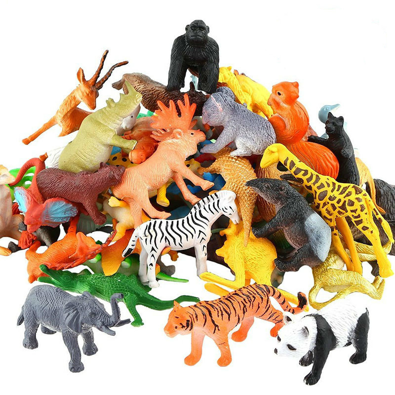 plastic zoo animals bulk
