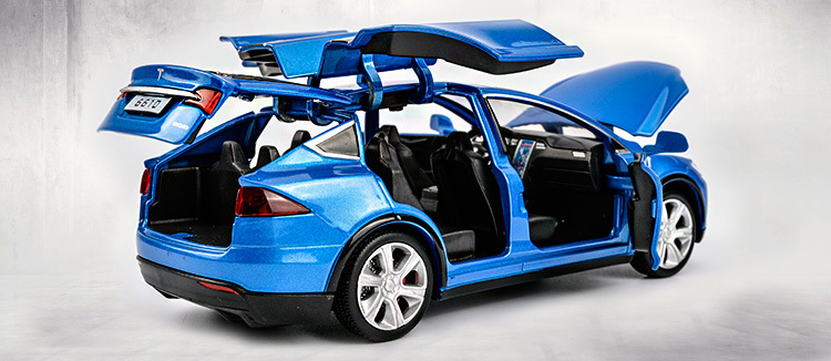 tesla model x toy model