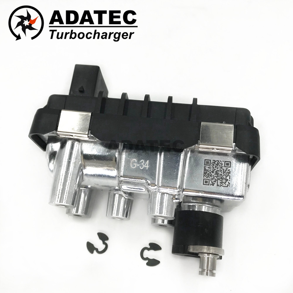 Turbo Electric Actuator G-34 G-034 G34 Turbocharger Electronic Wastegate 752406 Hella 6NW009206 Turbine For Ford Transit-image-498939286