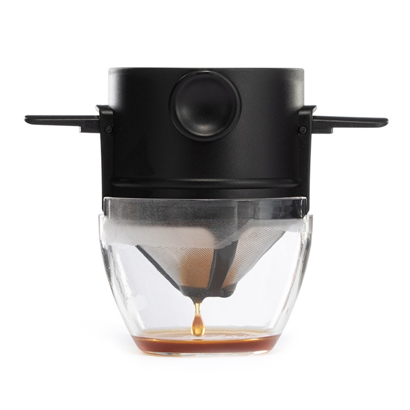 

Coffee Filter Portable 304 Stainless Steel Drip Coffee Holder Funnel Baskets Reusable Stand Filter