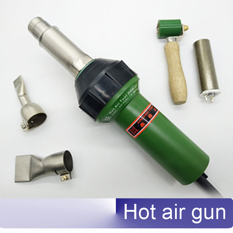 

high power 1600W plastic welding torch for Tarpaulin membrane material Hot air plastic welding machine