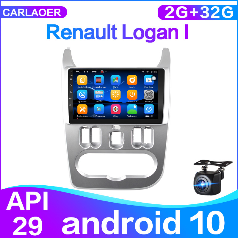 

Android 10 Car Radio For Logan I Sandero Lada Lergus Dacia GPS 2din Multimedia Video Player 4G WIFI 2 din Navigation GPS car dvd