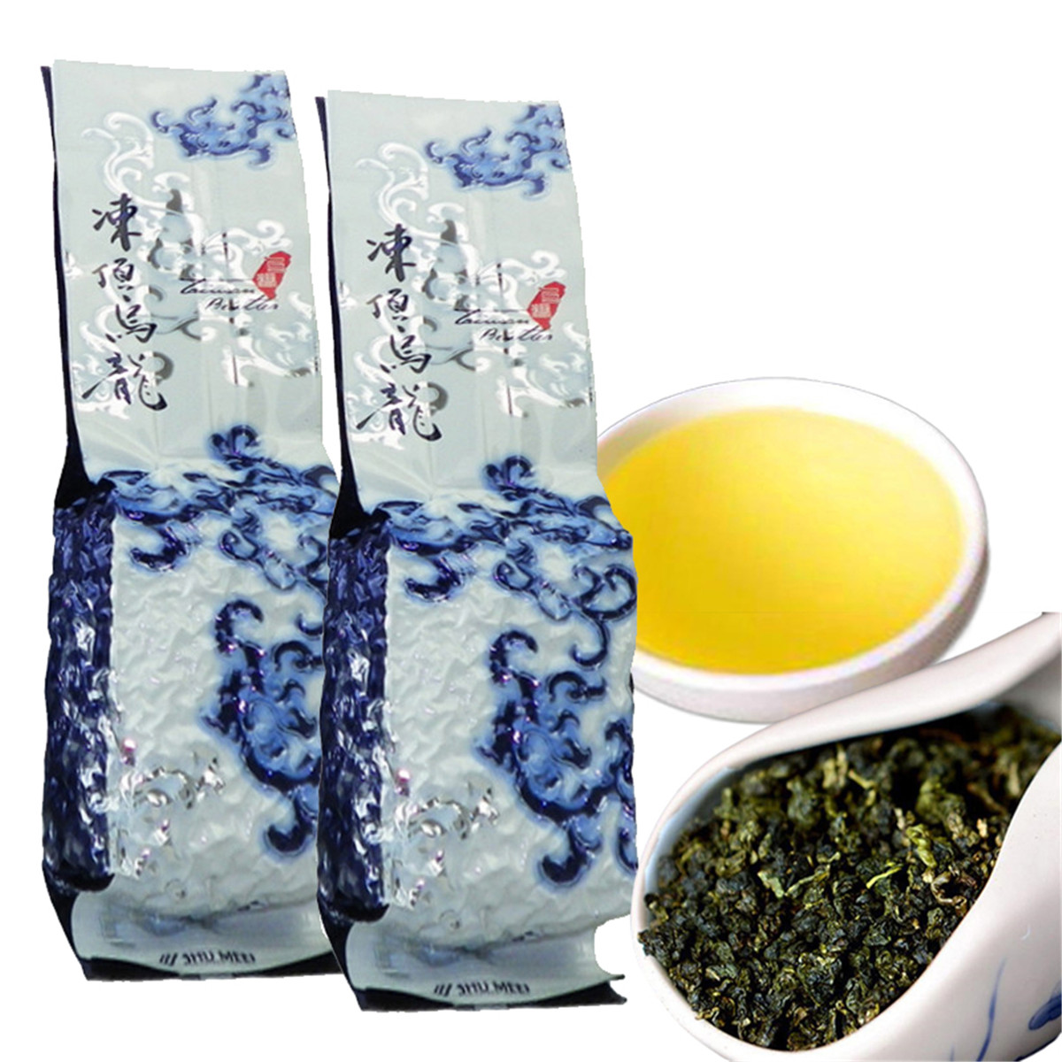 

Hot Sales 250g Chinese Organic Oolong Tea Featured Taiwan Beauty High Mountains Milk Oolong Green Tea Health Care New Spring Tea Green Food