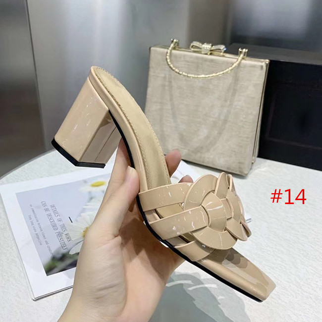 

Fashion quality Fringe Tassel Gladiator Sandals Woman Open Toe Chunky High Heel Shoes Women Design Muller Shoes size 35-42 with box, Black