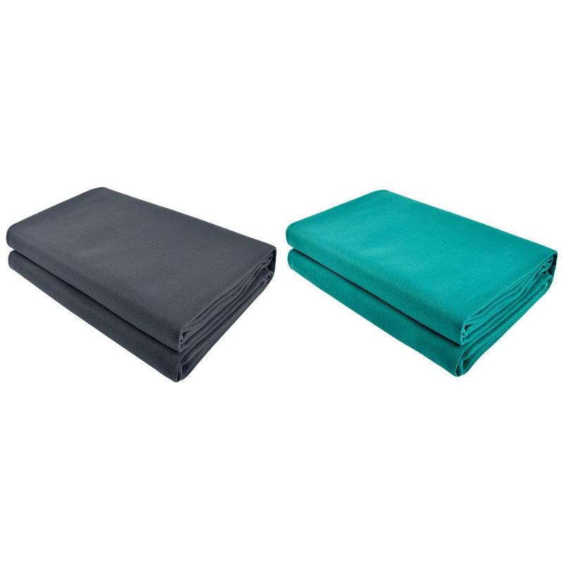 

Sport Fitness Exercise Pilates Yoga Thicken Blankets Sweaty Towel Cover, Black