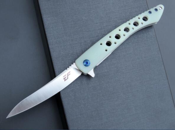 

eafengrow EF943 D2 blade G10 handle Tactical Hunting folding Knife Multi Tools Pocket Survival xmas gift knife