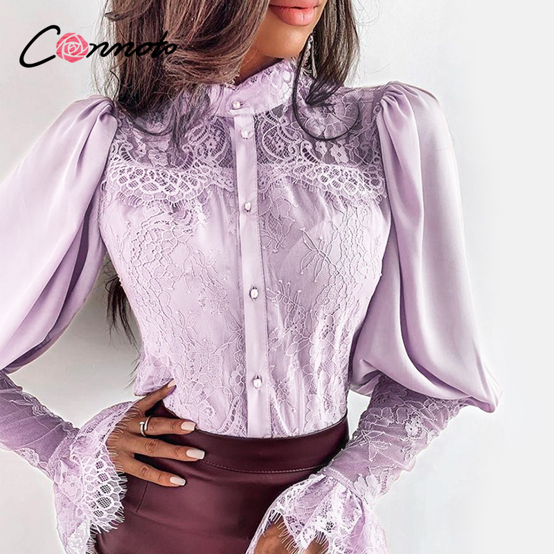 blusas moradas para mujer