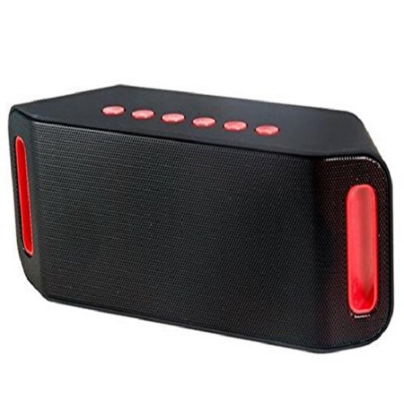 

High Quality S204 Wireless Speaker Mini Portable Outdoor Card FM Radio Audio High Power Dual Subwoofer Bluetooth Speakers Good Sound