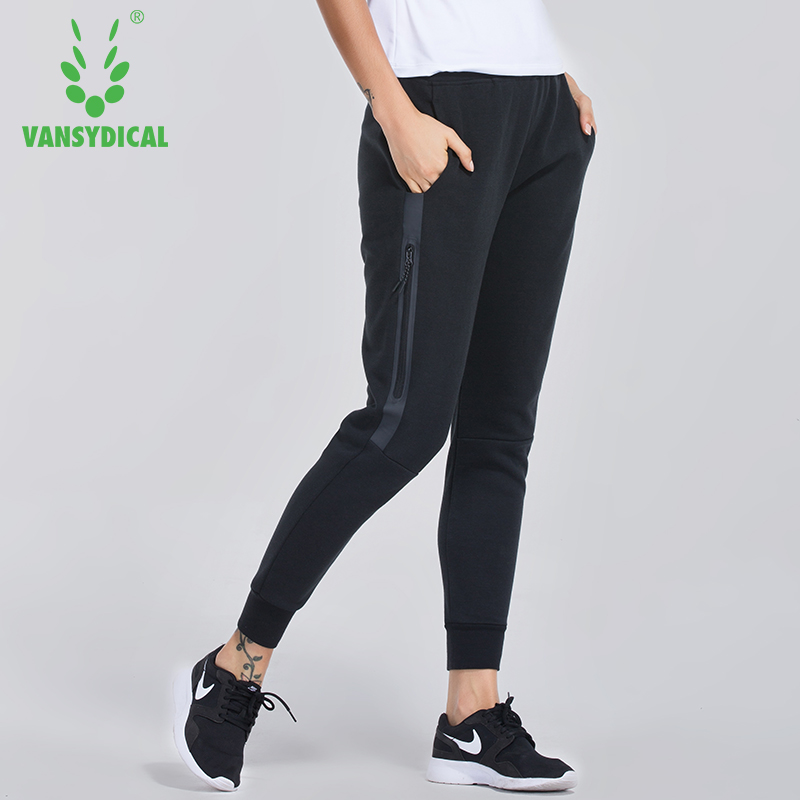 

Vansydical Women Winter Sports Pants With Zip Pockets Running Jogging Sweatpants Yoga Pants Breathable Training Trousers Female, Fbf715003