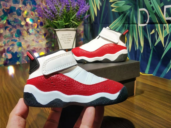 

2020 Newest VI Mid high 6 6S RINGS Children basketball shoes boy girl young kid sport Sneaker size 22-35, 003