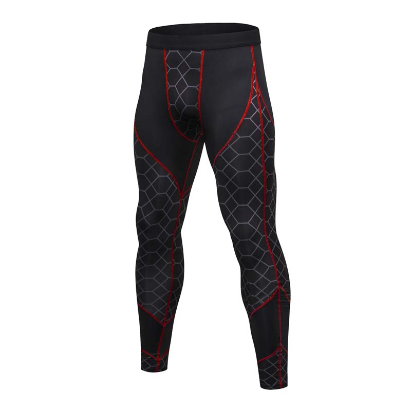 

Men Sweatpants Elastic Breathable Sport Fitness Bodybuilding Running Training Pants Gym Workout Trousers, Wine red