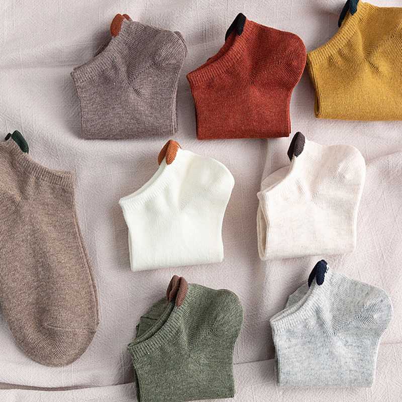 

Women Hosiery Summer Breathable Short Sock Shallow Mouth Comfortable Sweat Ladies Cotton Short Socks 10 Pair/set, Style8