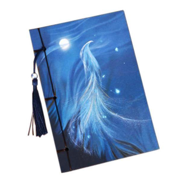 

Vintage tassel Notebook Vintage Style Notebook Diaries with Tassel # 14