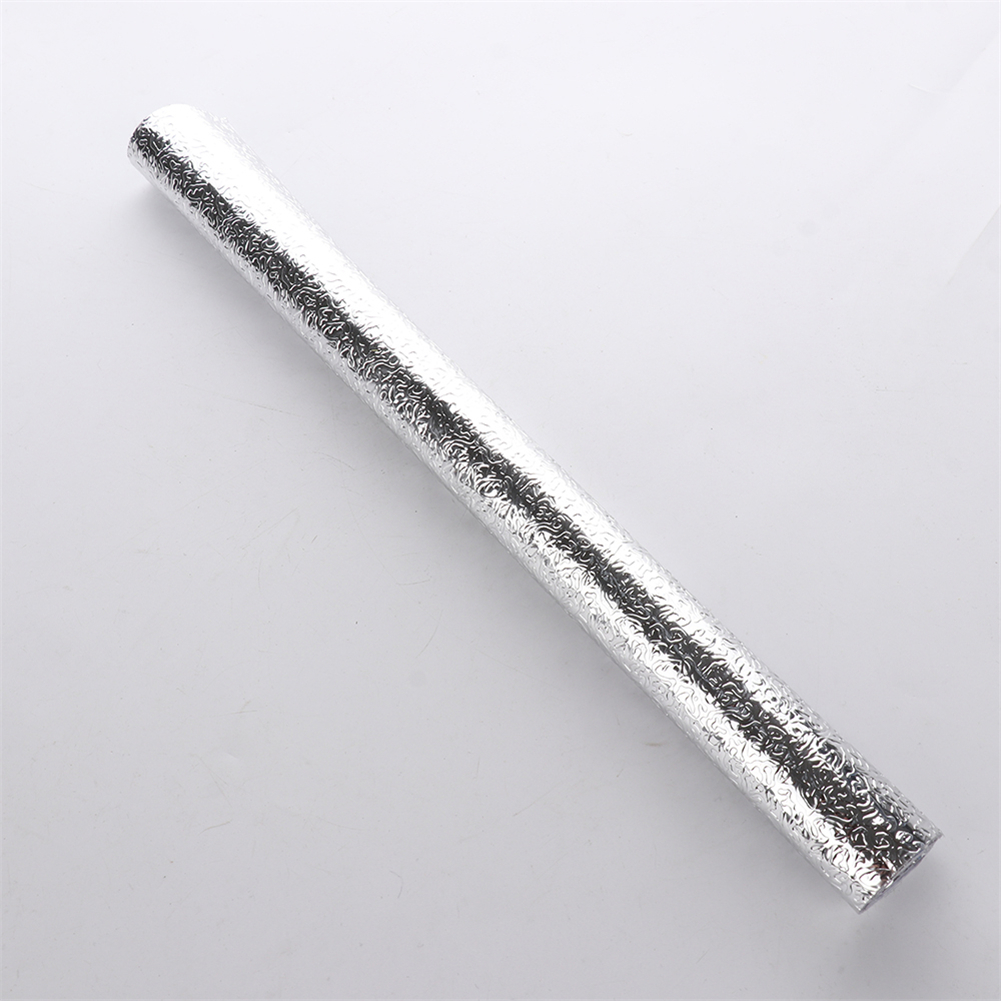 

Kitchen Oil-proof Waterproof Stickers Aluminum Foil Stove Cabinet Oil Proof Wall Stickers Self Adhesive Wallpapers