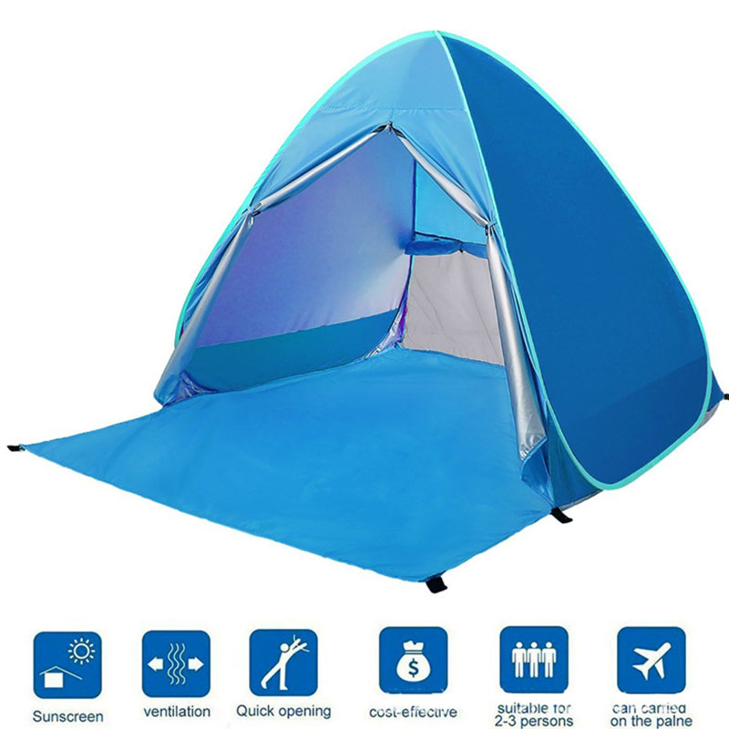 

1-5 Person Automatic Up Outdoor Camping Tent Recreation Camping Tent Ultraviolet-proof Hiking Fishing Travel