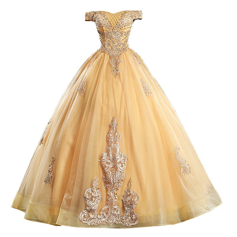 golden gown with price