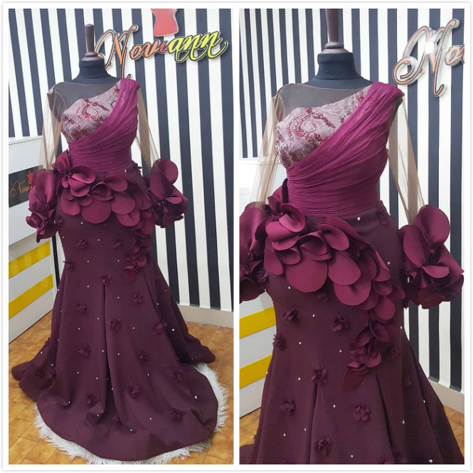 

2019 Aso Ebi Arabic Sexy Cheap Evening Dresses Beaded Mermaid Prom Dresses Long Sleeves Formal Party Second Reception Gowns Dresses, Yellow