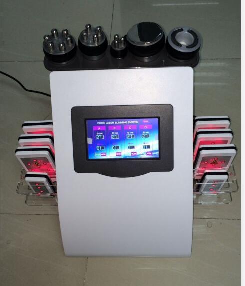 

6 in 1 diode laser vacuum butt enhancement radio frequency rf face lift vacuum cavitation slimming machine ultrasonic cavitation system