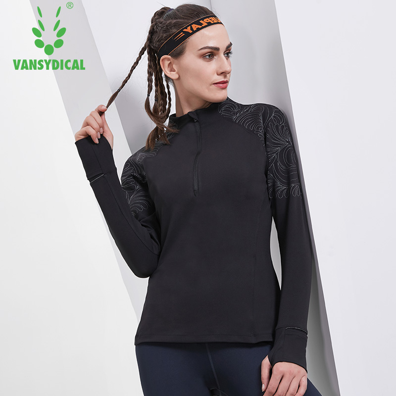 

Willarde Women' Running Pullovers Embroidered Yoga Shirts Half Zipper Training Jogger Clothes Breathable Fitness Sportswear, Fb1819401