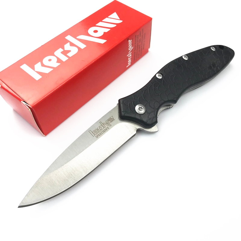 

Free DHL Kershaw 1830 Satin Finish Folding Blade Knife with Pocket Clip