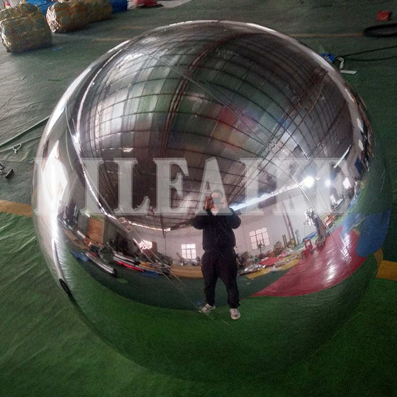 

High Quality 1.5m Inflatable Floating Mirror Balloon,PVC Inflatable Mirror Ball for Advertising/Christmas / Halloween / Bar / Birthday Party