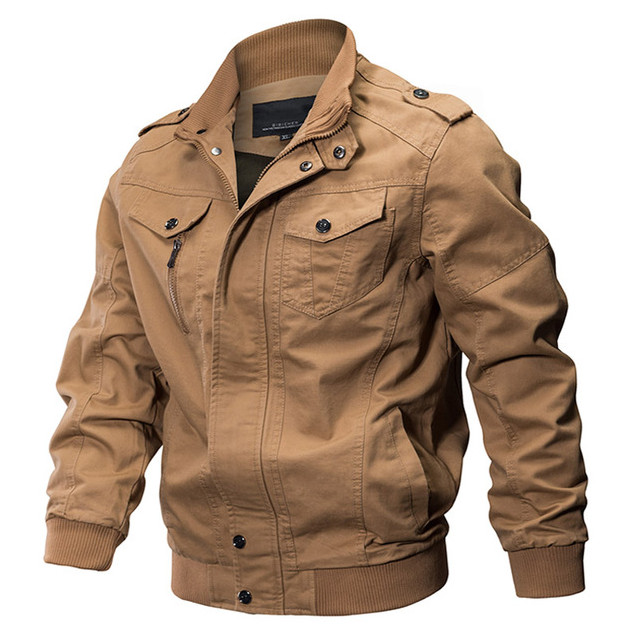 MA1 Bomber Volo Esercito Combattimento Militare pilota statunitense PELLE mod BIKERS AVIAZIONE Giacca