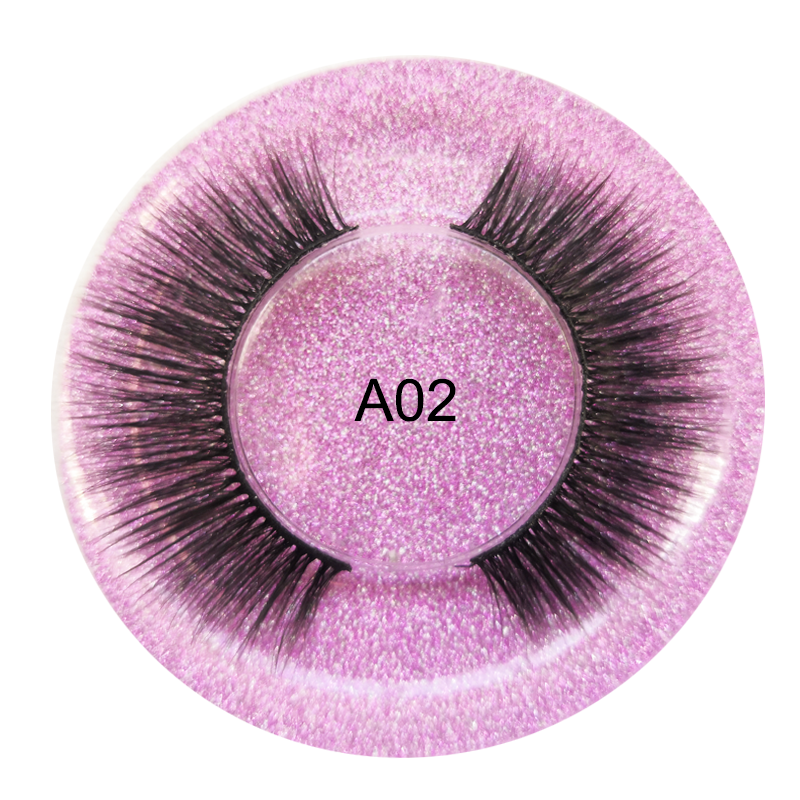 

3D Faux Mink Hair False Eyelashes Natural/Thick Long Eye Lashes Wispy Makeup Beauty Extension Tools
