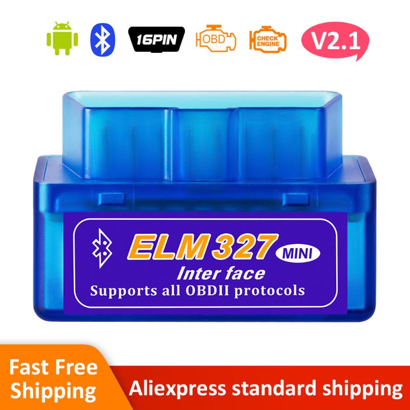 

ELM327 Mini Bluetooth BD2 scanner v2.1 Elm 327 Bluetooth PIC18F25K80 Auto Diagnostic Tool OBDII for Android/Windows