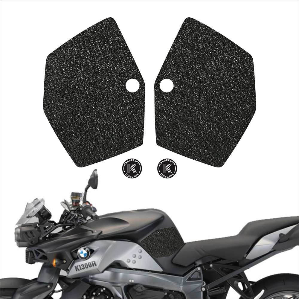 

Motorcycle frosted waterproof stickers fuel tank side anti-skid pad body protection decals for BMW 04-09 K1200R 08-12 K1300R, K-tg01-080-cle