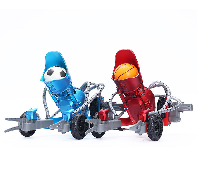 

TL K5 RC Mini Basketballs, Football Robot Toys, Intelligent Pick Up& Launch Ball, Alloy Material, Multiple Play, for Xmas Kid Birthday Gifts, Multi