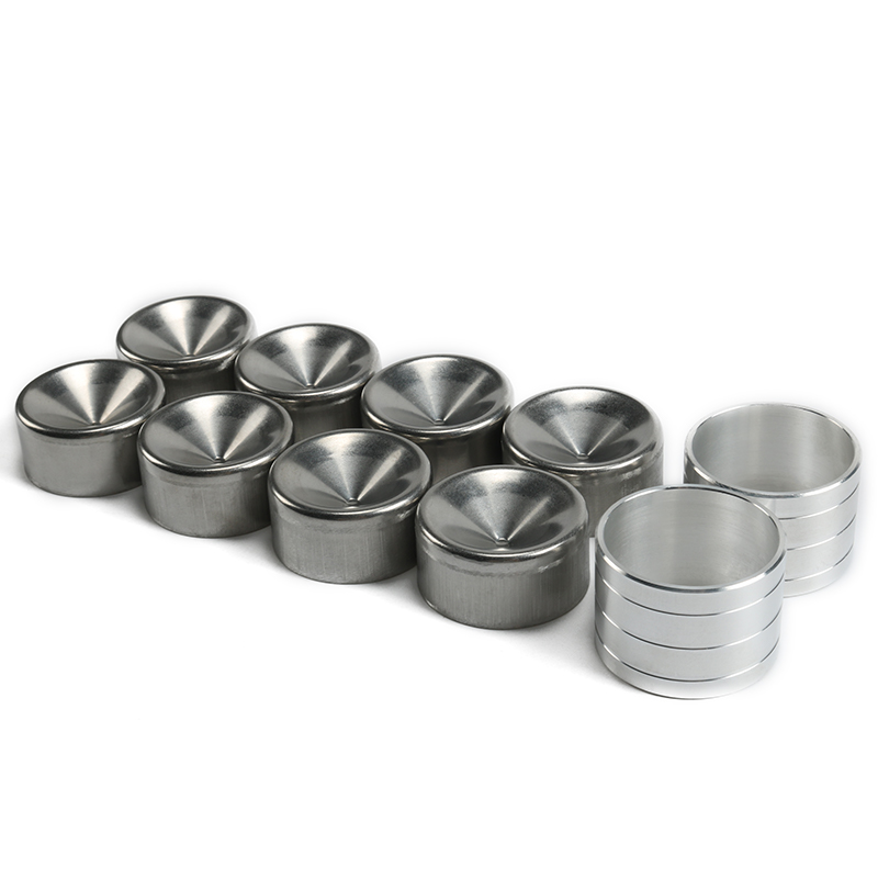 

Billet low profile NAPA 4003 cups 1.770" Stainless Steel (8) WITH SPACERS (2)