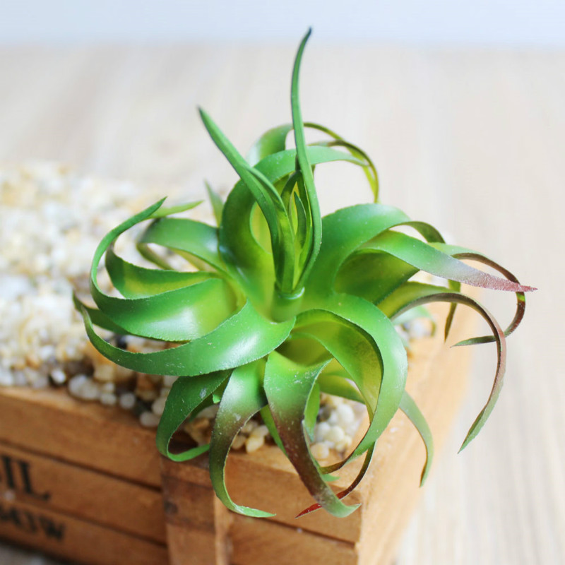 

4 Kinds Artificial Succulents Plants Lifelike Mini Grass Desert Artificial Plant Landscape Fake Flower Wedding Decorations