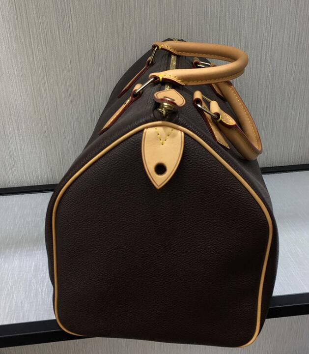 

2019 new Women designer messenger bag Fashion bags women bag Shoulder Bags Lady Totes handbags Size 30cm With Shoulder Strap 2790, Brown flower