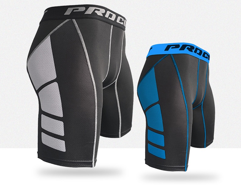 

Free Cold towel Muscle brothers new summer sports casual shorts men double layer pants pocket towel design Gym, Colour 1