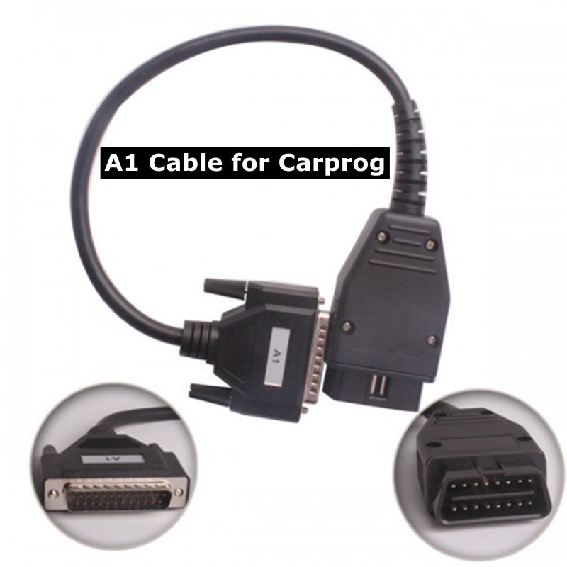 

Best Quality A1 Cable for Carprog A1 Diagnostic Connector cable Carprog V10.93 V8.21 A1 Adapter Cable Free Shipping