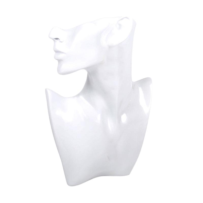 

Organizer Jewelry Display Stand Home Resin Mannequin Rack Decoration Show Shelf Necklace Earring Chain Counter Showcase Bedroom