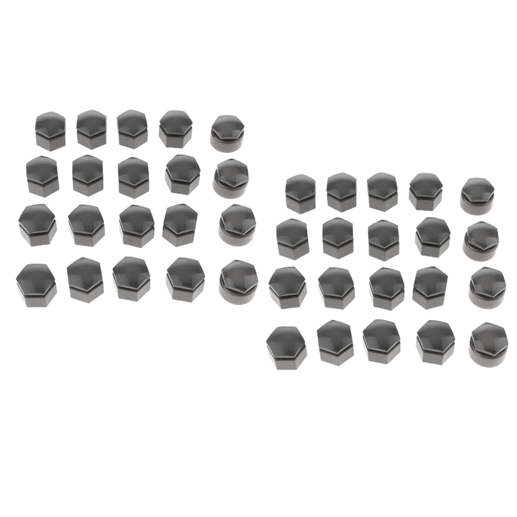 20 X 17mm hex Rueda de la aleación Tuerca Perno Tapas Gris herramienta de eliminación de Citroen C2