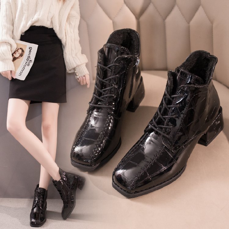 

Women Black Ankle Boots Motorcycle Boots Female Autumn Winter Shoes Woman Punk Motorcycle 2020 Spring 35-42, Beige